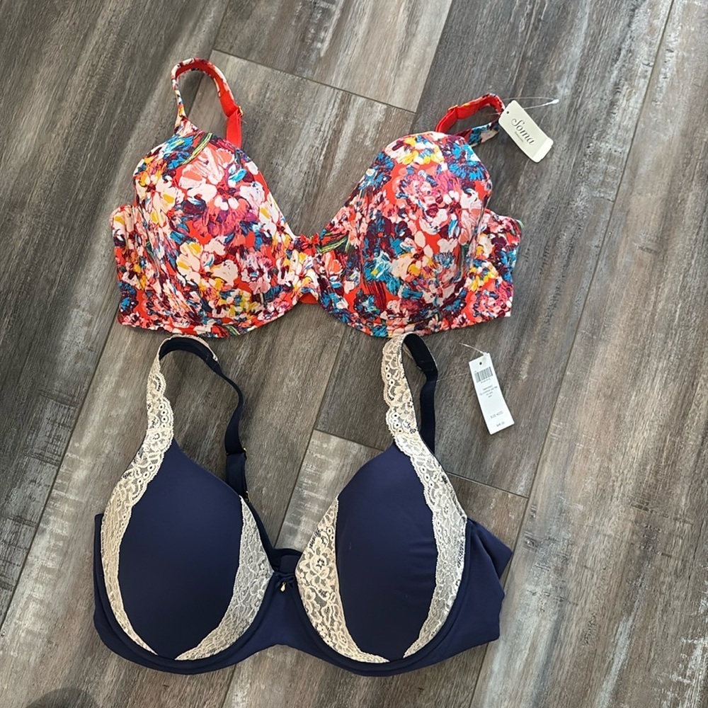 Soma Embracable Full Coverage Bra Lot NWT 40DD